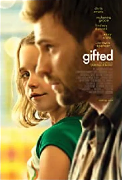 Quel est le nom du personnage qu'il interprète dans "Mary" (titre original : "Gifted") (2017) ?