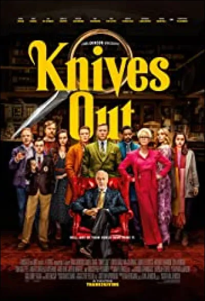 Quel est le nom du personnage qu'il interprète dans "A couteaux tirés" (titre original : "Knives Out") (2019) ?