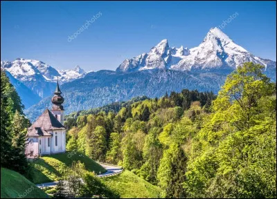 Où se trouvent les Alpes de Berchtesgaden ?