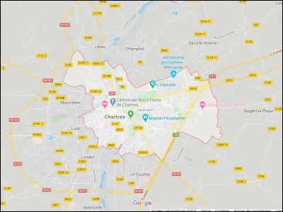 Quelle ville de France cette carte vous montre-t-elle ?