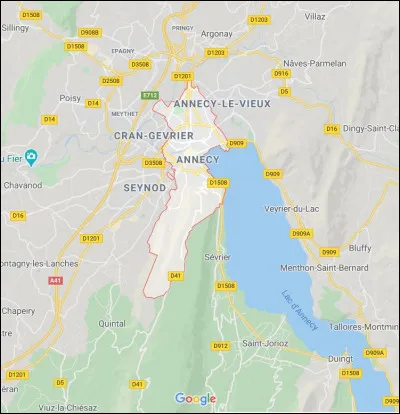 Où vous situez-vous si vous voyez cette carte sur votre GPS ?