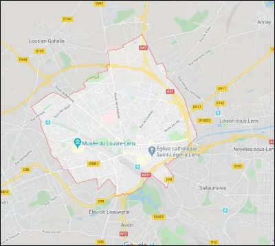 Quelle ville vous montre cette carte ?