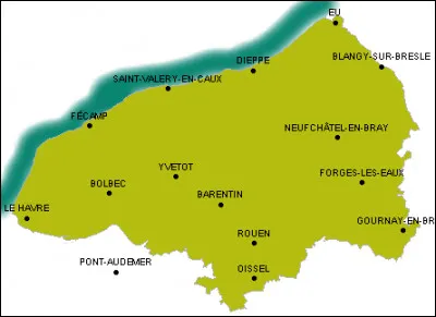 À quel numéro le département de le Seine-Maritime est-il associée ?