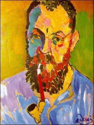 Qui est reprsent sur ce portrait peint par Andr Derain ?