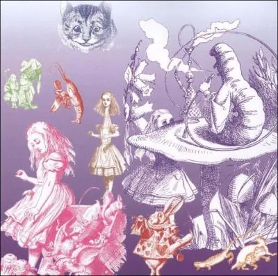 Qui Alice a-t-elle suivi au fond d'un trou ?