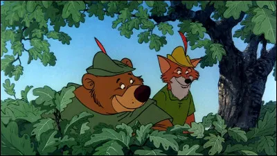 Quel animal est Robin, dans le dessin animé "Robin des Bois" ?