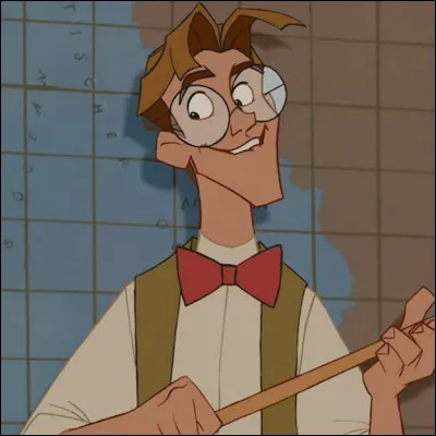 Quel est le prénom de ce personnage dans le dessin animé "'Atlantide, l'empire perdu" ?