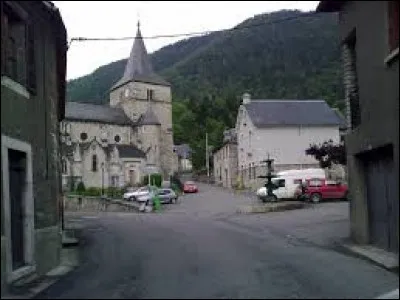 Commune Bigourdane, dans la vall&eacute;e d'Aure, Cad&eacute;ac se situe dans l'ancienne r&eacute;gion ...