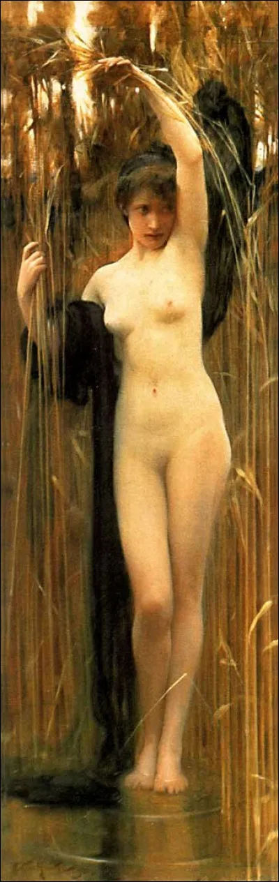 Cette nymphe poursuivie par le dieu Pan, se métamorphosa en roseaux pour lui échapper. Qui est-elle ?