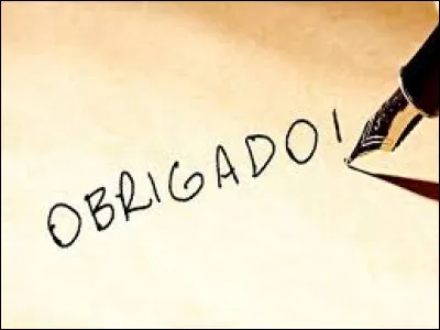 Au Portugal, à quelle occasion dit-on "Obrigado" ?