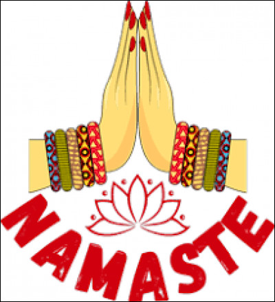 En Inde, on peut dire "Namasté" pour...