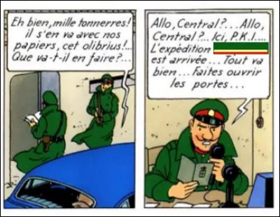 Avez-vous remarqué que les "expéditions" et autres "missions" portent des noms "poétiques", dans Tintin comme d'autres histoires d'espionnages ? Et celle-ci, alors ?