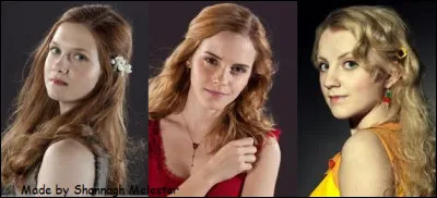 Quel est ton personnage préféré ? (Version filles)