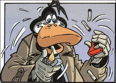 Quelle profession exerce Canardo, ce personnage créé par Sokal ?