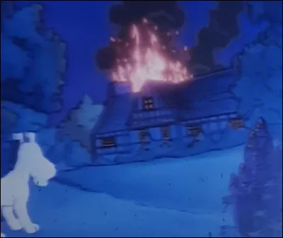 Comment se fait-il que la maison ait pris feu  ?