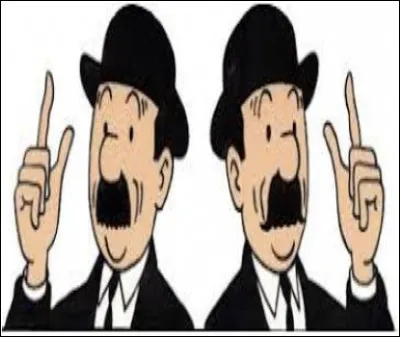 Qu'arrive-t-il aux deux inspecteurs lorsqu'ils sortent de la chambre de Tintin  ?
