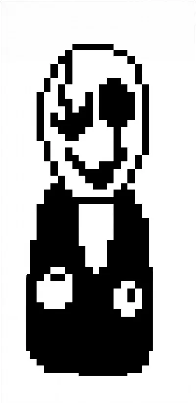 Qui était W.D Gaster ? (On suppose que le sprite est W.D Gaster, mais on n'a pas la confirmation) ?