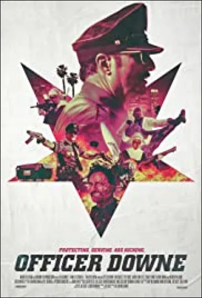 Quel est le nom du personnage qu'il interpr&egrave;te dans "Officer Downe" (2016) ?