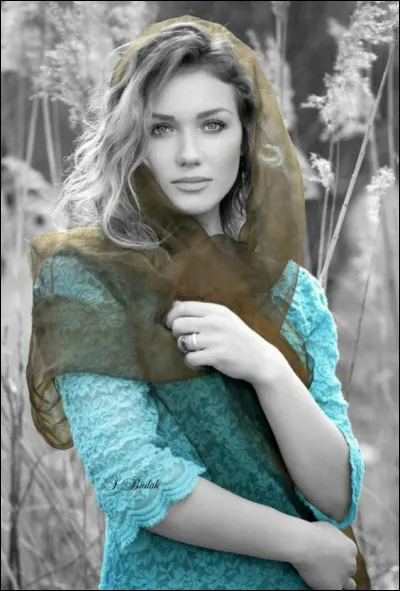 Il chantait "Elle avait les yeux clairs et la robe en velours, à côté de sa mère et la famille autour, elle pose un peu distraite au doux soleil de la fin du jour" dans sa chanson "Comme toi" :