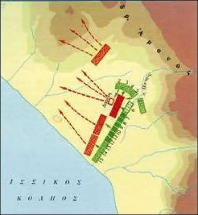 Après avoir perdu ses meilleurs commandants en -333, Darius III prend la tête de son armée et passe à l'offensive. Où vont-ils se rencontrer ?