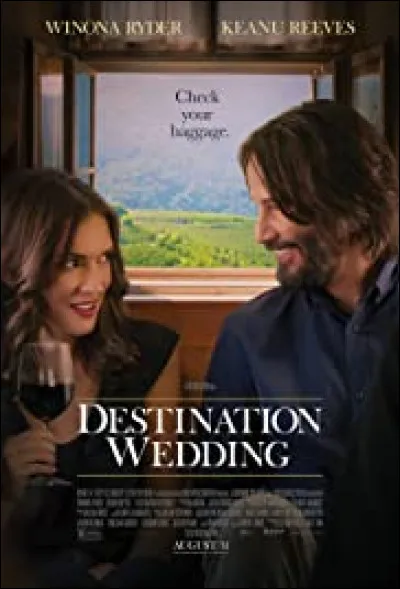 Quel est le nom du personnage qu'il interprète dans "Destination mariage et plus si affinités..." (titre original : "Destination Wedding") (2018) ?
