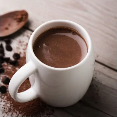 Autrefois, le chocolat chaud soulageait les maux de ventre.