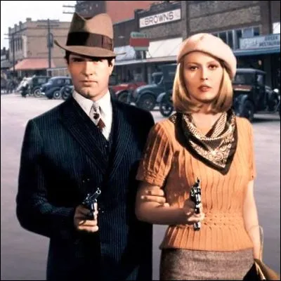 Dans quel film Warren Beatty et Faye Dunaway jouent-il ces vilains ?