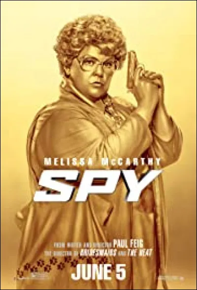 Quel est le nom du personnage qu'il interprète dans "Spy" (2015) ?