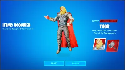 Combien coûte le skin Thor ?