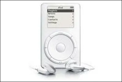 En quelle année est sorti le premier iPod ?
