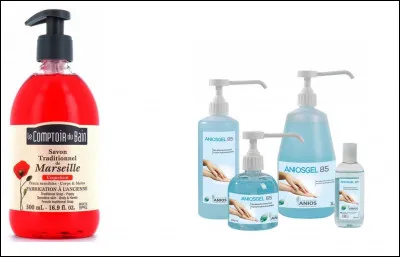 Tout au long de la journée, il est important qu'on se lavent les mains avec...