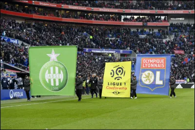 Tous les matchs opposant les deux équipes se sont déroulés au stade de Gerland, au stade Geoffroy-Guichard ou au Stade des Lumières (ce dernier a été par la suite renommé Groupama stadium).