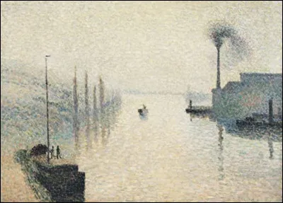 À qui doit-on "L'Île Lacroix, à Rouen" ?