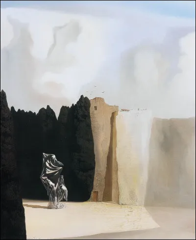 Qui a fait le tableau représentant la cour ouest de l'île des morts" ?