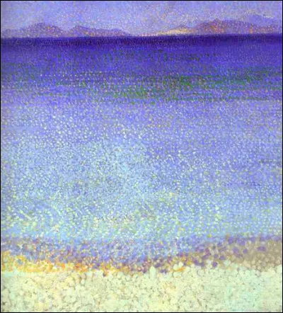 Qui a peint "Les Îles d'Or" ?