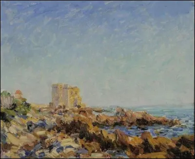 Qui a représenté "Les Îles Saint-Honorat, Cannes" ?
