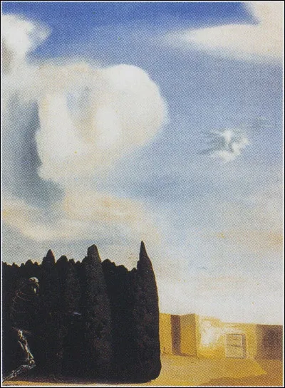 Qui a peint "La Cour centrale de l'île des Morts" ?