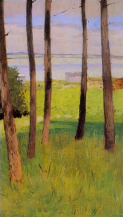 Qui est le peintre de "L'île d'Oléron" ?