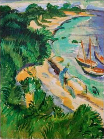 Qui a peint "L'Île Fehmarn" ?