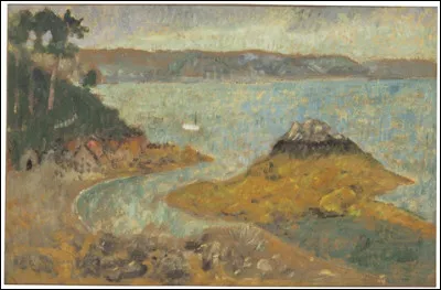 Qui a représenté "L'Île de la Douane sur le Trieux" ?