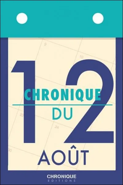 Quel restaurant ou magasin fait une publicité sur les cafés vendus le 12 août ?