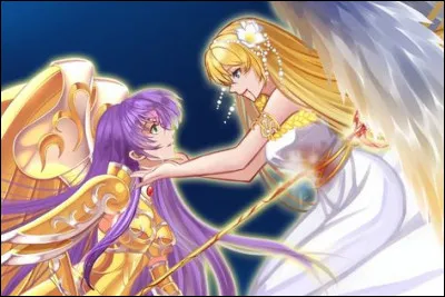 Qui est la déesse à côté d'Athéna ?