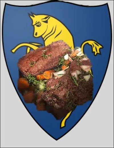 Retournant vers la France par la même route, nous passerons par ..., capitale de la région du/de la ... avec cette spécialité de boeuf braisé au barollo.