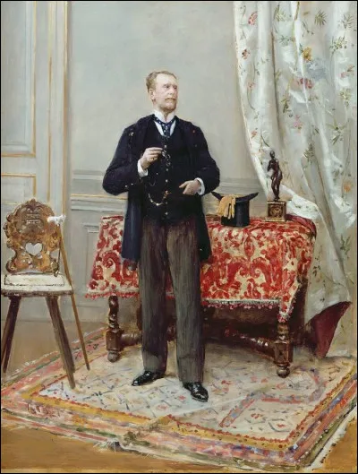 Qui a représenté ce monsieur à cravate ?