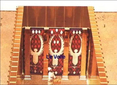 Qui avait le droit de passer au del du voile pour entrer dans le lieu trs saint ?