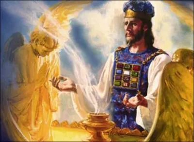 Au temps fix le service du sanctuaire cleste entra en fonction. Qui est le sacrificateur ? Qui est l'agneau ?