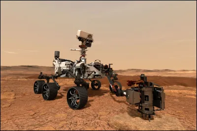 Quel est le robot qui explore Mars en 2020 ?