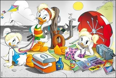 Il manquait les nièces, ce sont celles de Daisy ! Quels sont leur prénoms ?