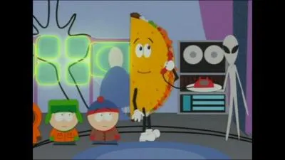 Comment s'appelle le taco au centre de l'image ?