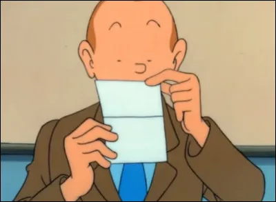 Tintin reçoit la note de son repas avec un proverbe. Que dit-il  ?